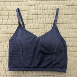 Navy Blue Sports Bra